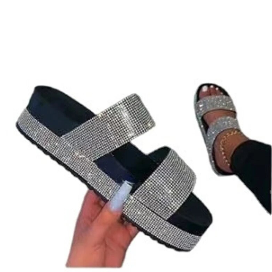 Vrouwen Glitter Sandalen
