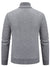 Heren Zipper Trui Stijlvol Gebreid 100% Katoen-5