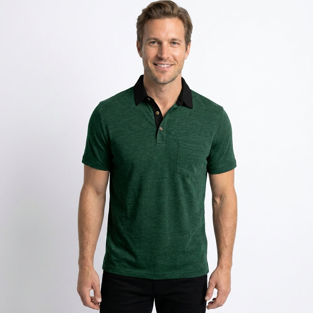 Heren Poloshirt Modern Polokragen Stijlvol