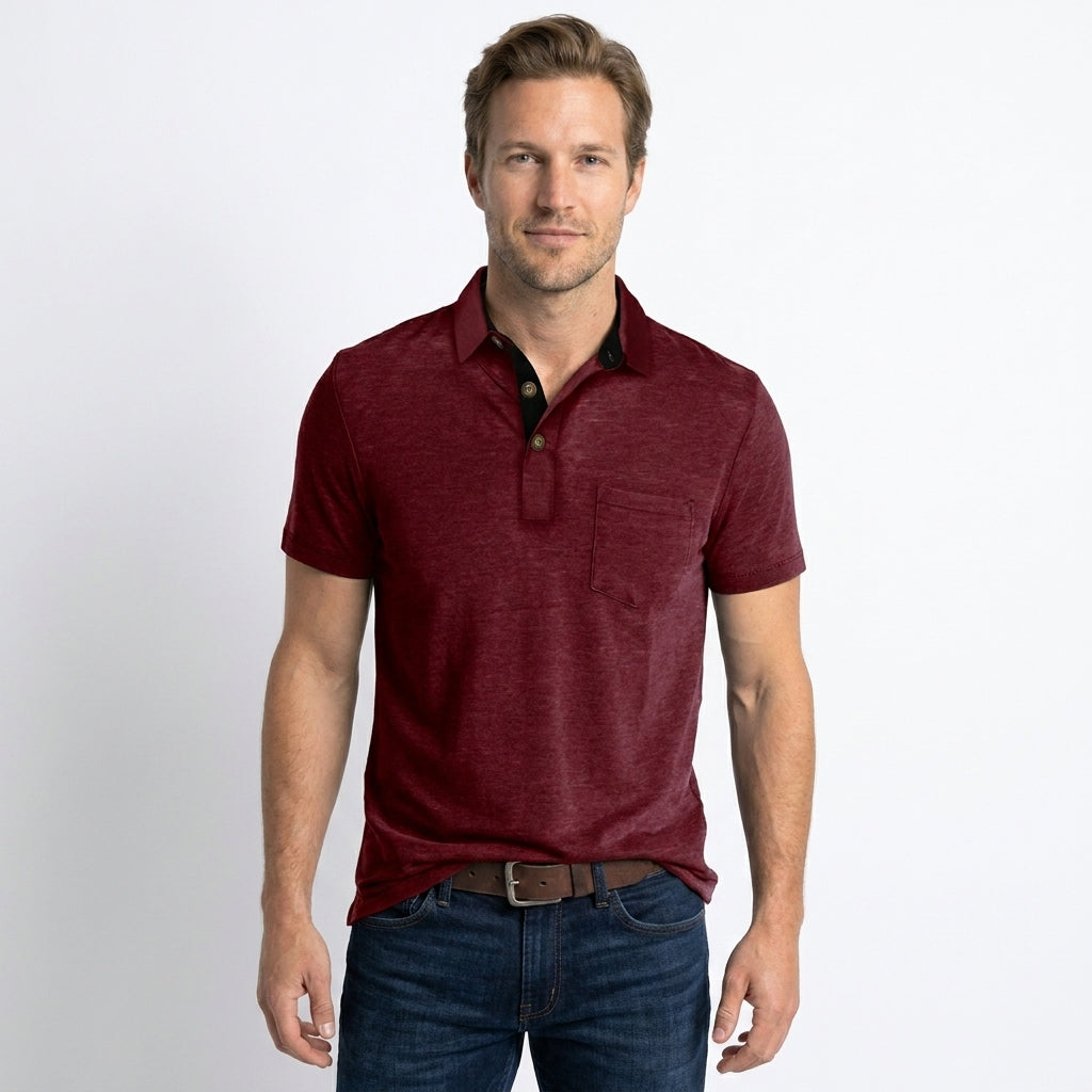 Heren Poloshirt Modern Polokragen Stijlvol