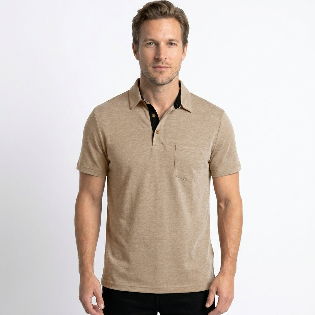 Heren Poloshirt Modern Polokragen Stijlvol