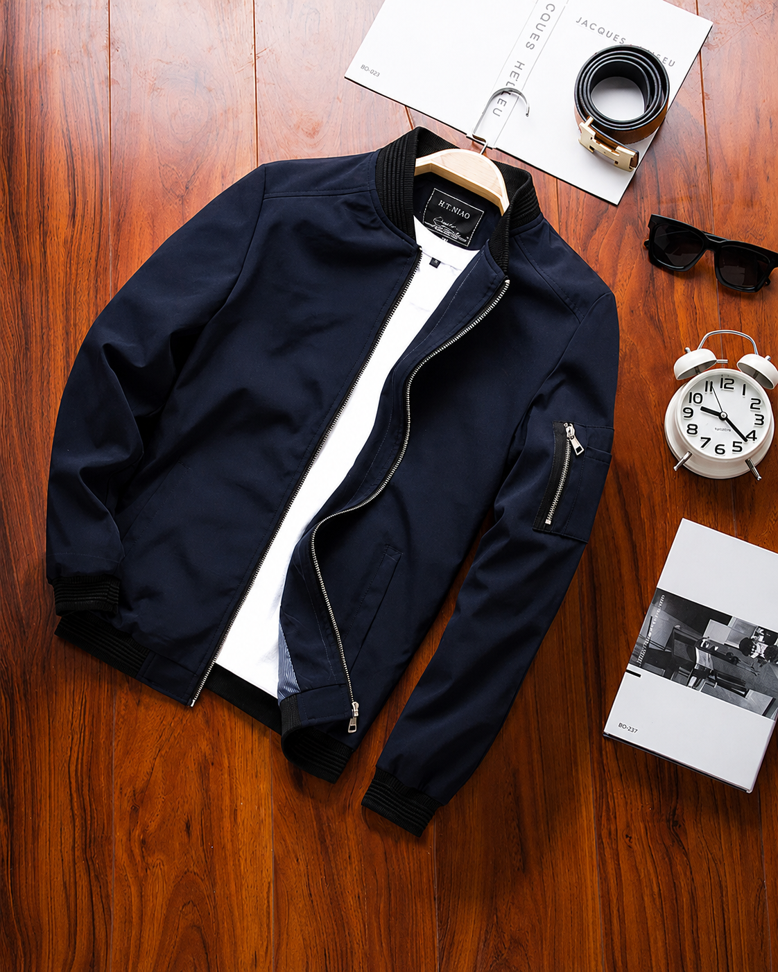 Heren Zomerjack Casual Stijlvol