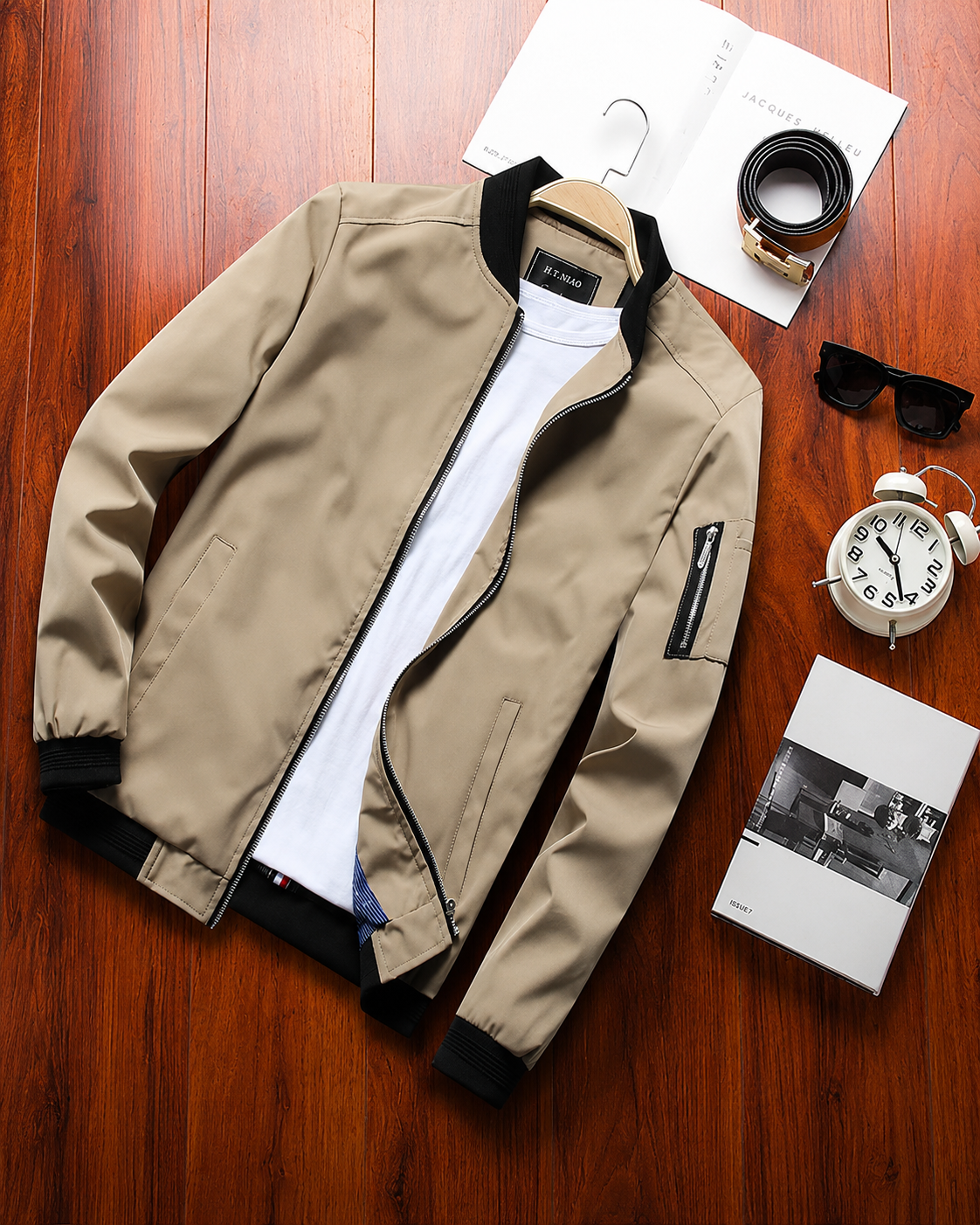 Heren Zomerjack Casual Stijlvol