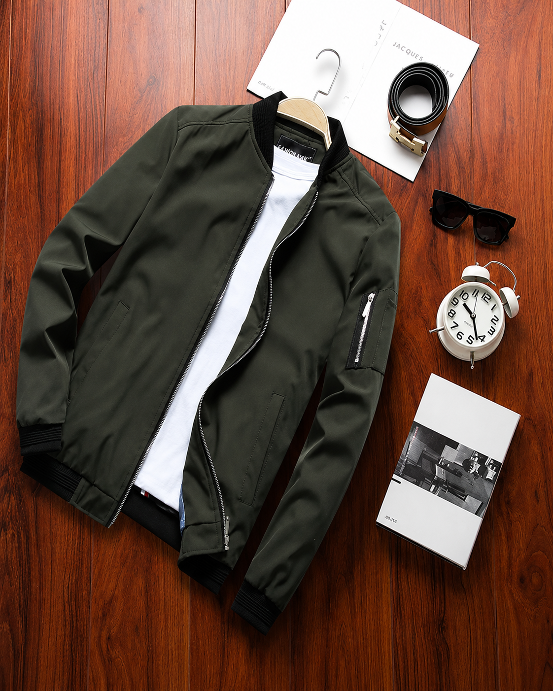 Heren Zomerjack Casual Stijlvol