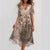Variant image for Dames Jurk V-hals Elegante Stijl Hoogwaardige Stof-15