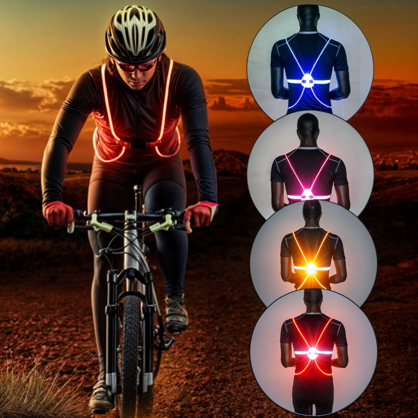 LED Reflecterend Veiligheidsvest