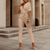 Dames Jumpsuit V-Hals Feestelijk Met Flatterende Pasvorm-1