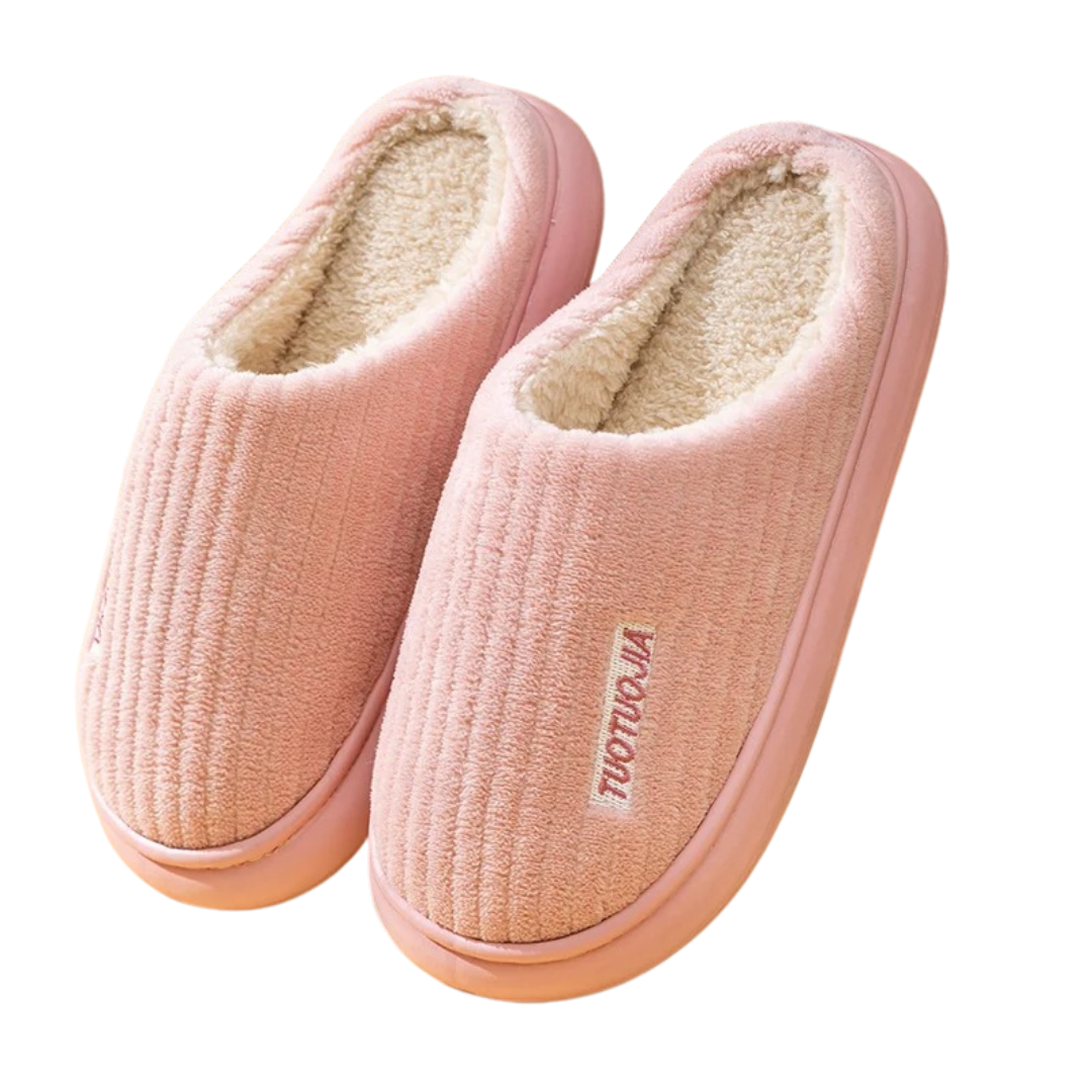 Traagschuim Fluffy Pluche Pantoffels