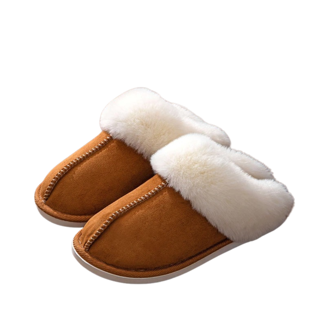 Fluffy warme pantoffels voor vrouwen