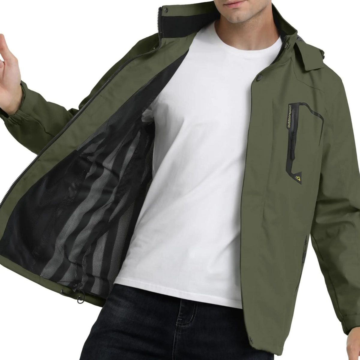 Heren Fleece Ski-jas