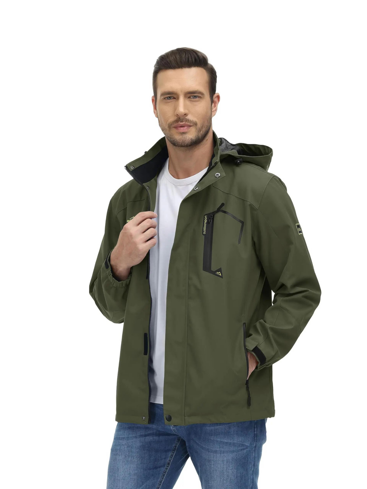 Heren Fleece Ski-jas