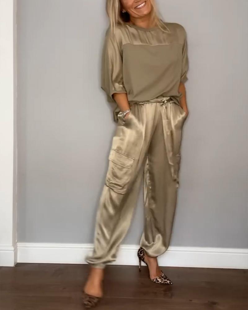 Variant image for Vrouwen Set Elegante Stijl Hoogwaardige Stoffen-1