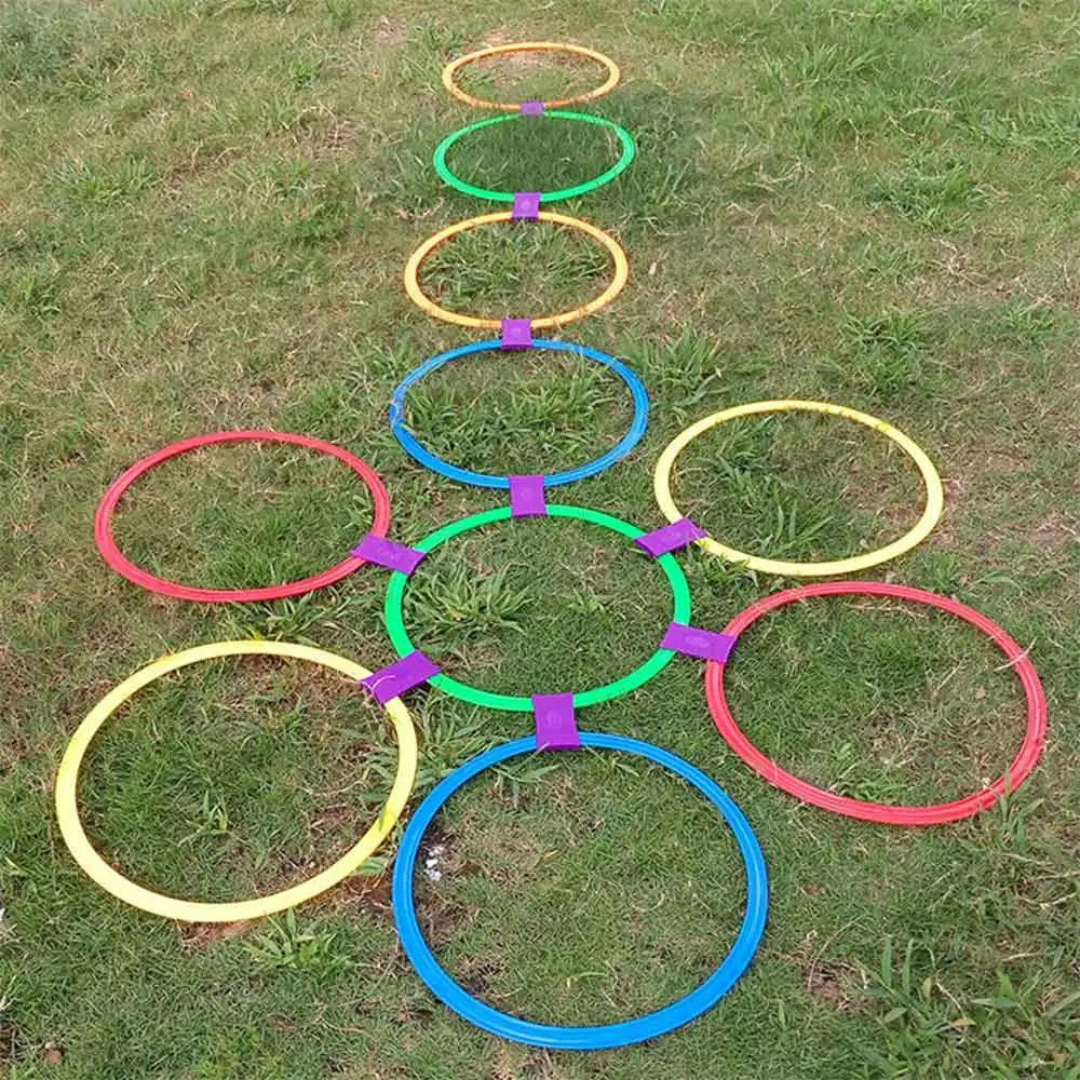 Lattice Jump Ring Set Spel
