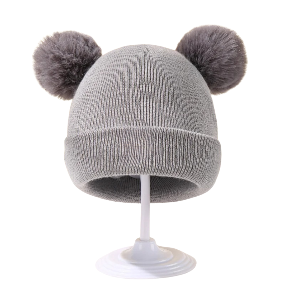Wollen Gebreide Baby Muts