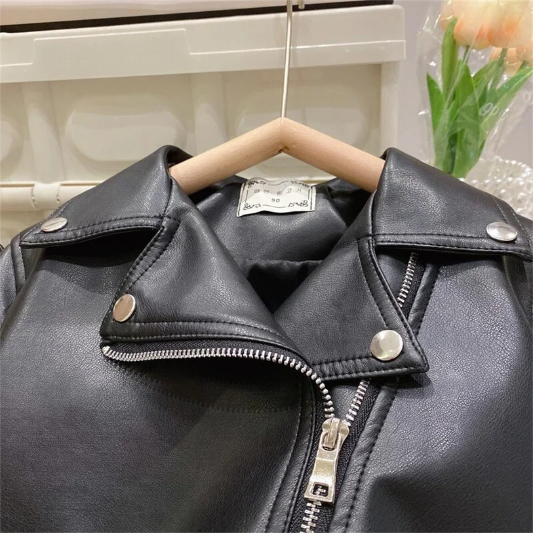 Kinder Leren Stijl Jas