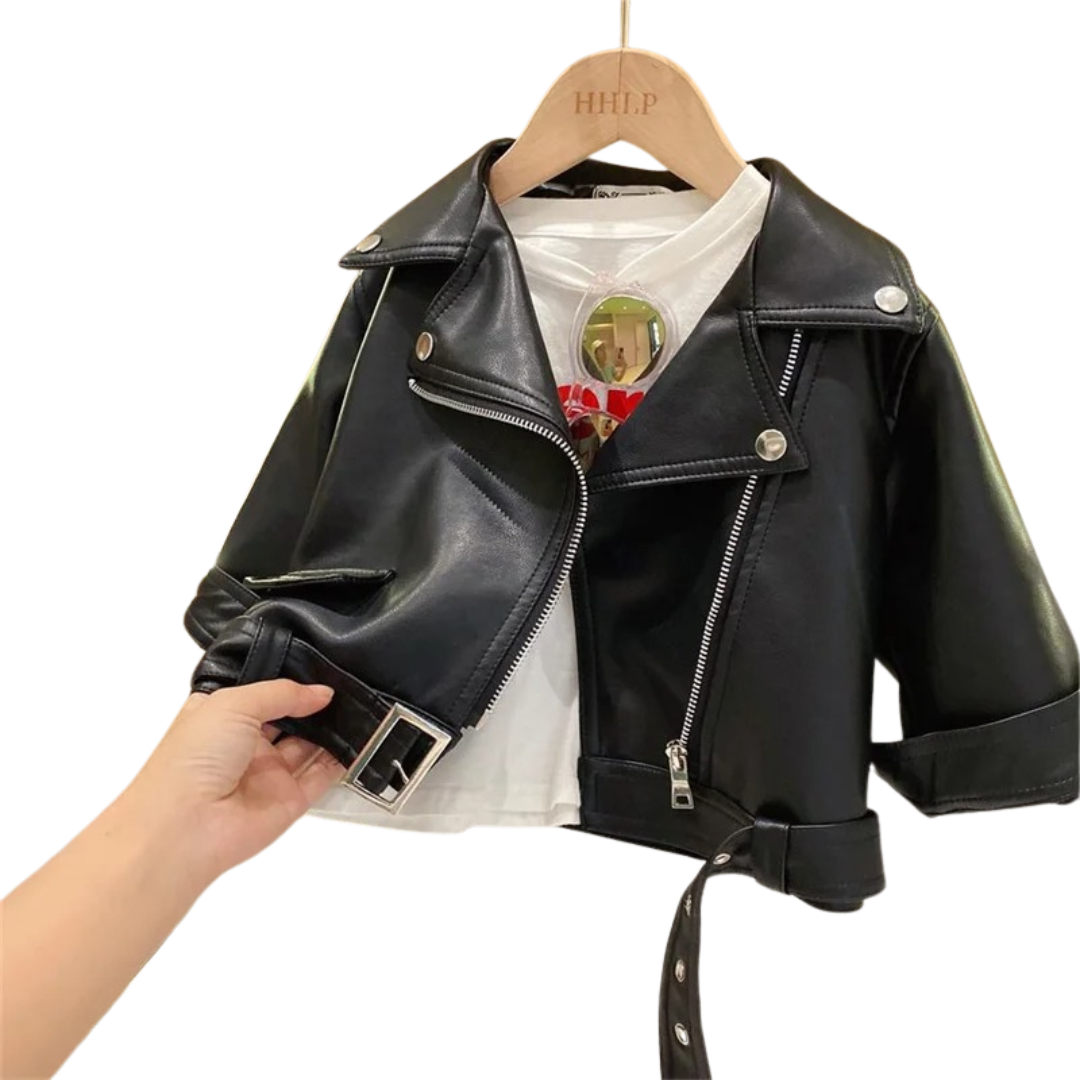 Kinder Leren Stijl Jas