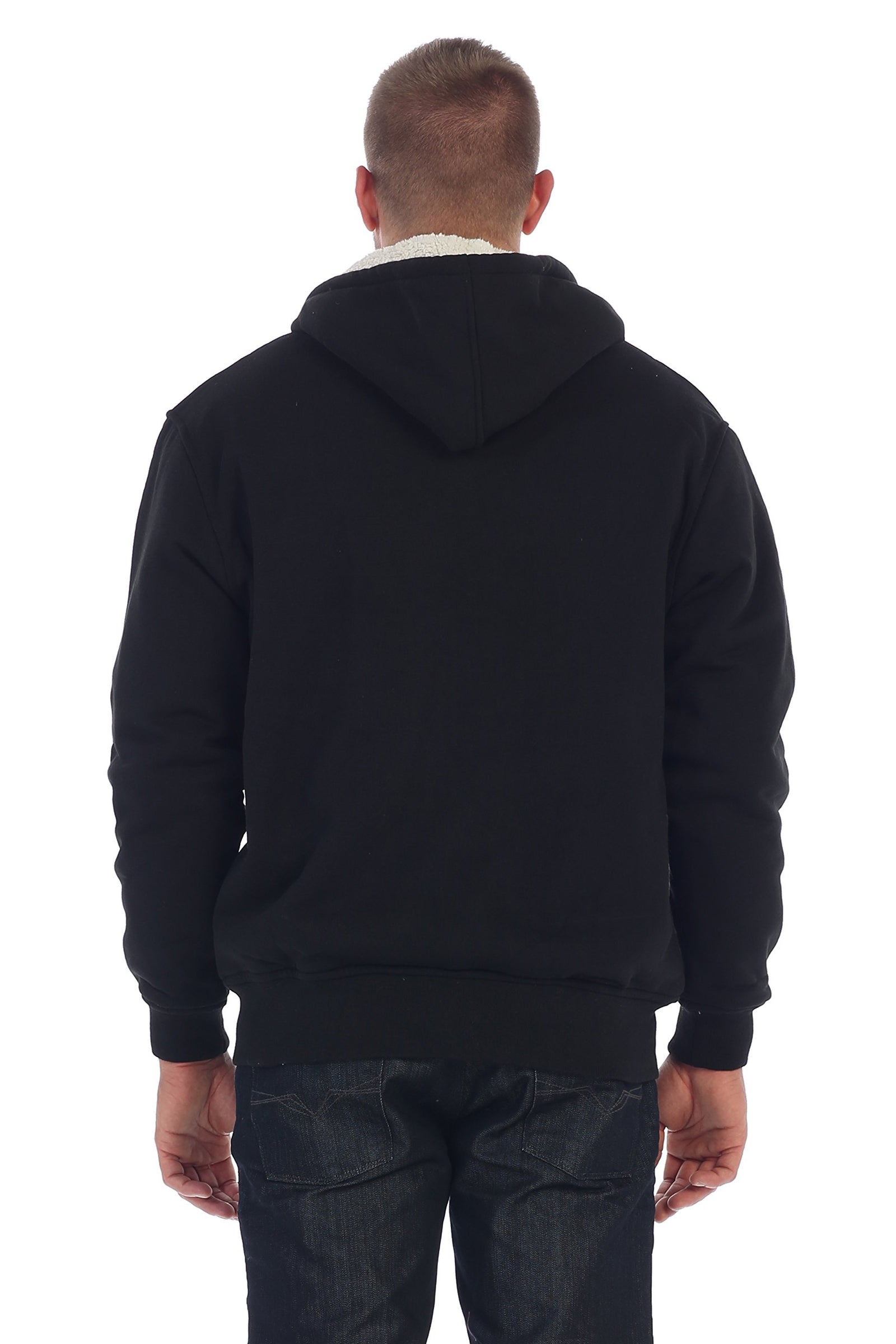 Lamswollen winterhoodies voor heren