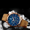 Waterdicht chronograaf herenhorloge