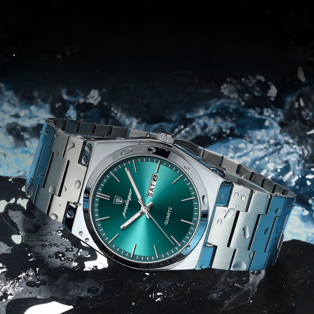 Waterdicht Roestvrij Stalen Herenhorloge