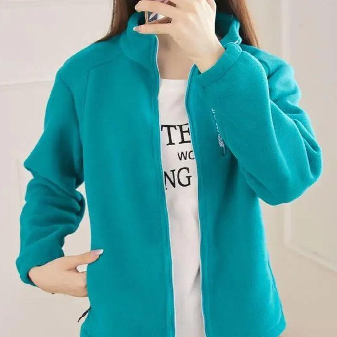 Winter warme fleece jas voor dames