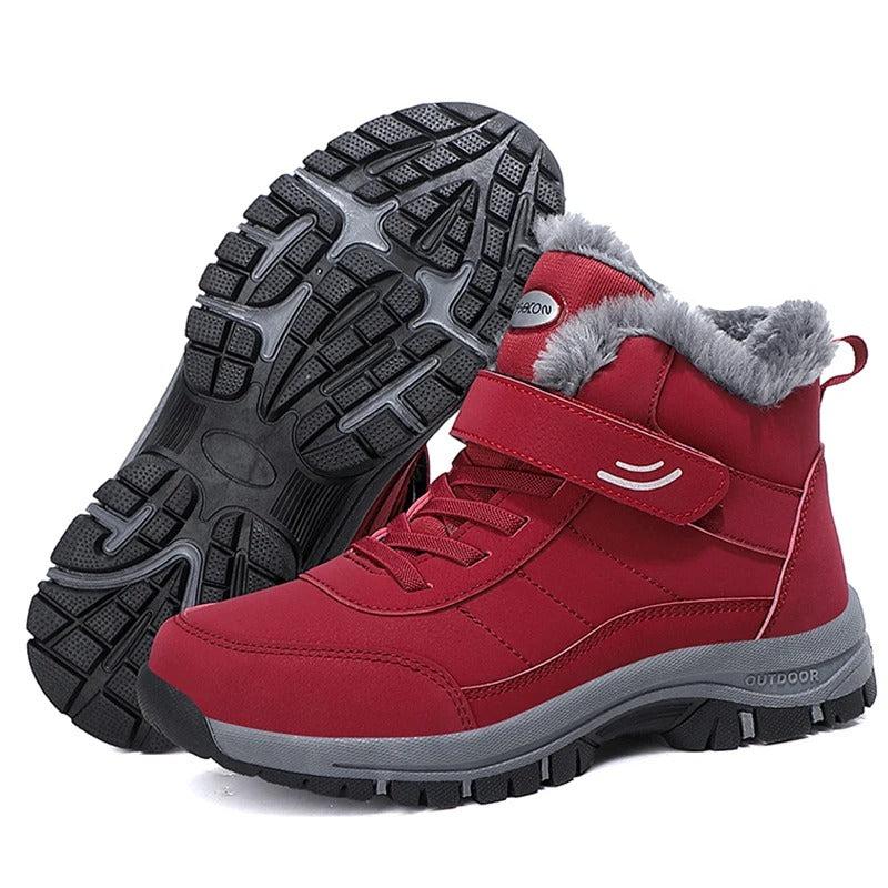 Lichtgewicht damessnowboots met bont