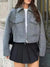 Cropped winterjack voor dames