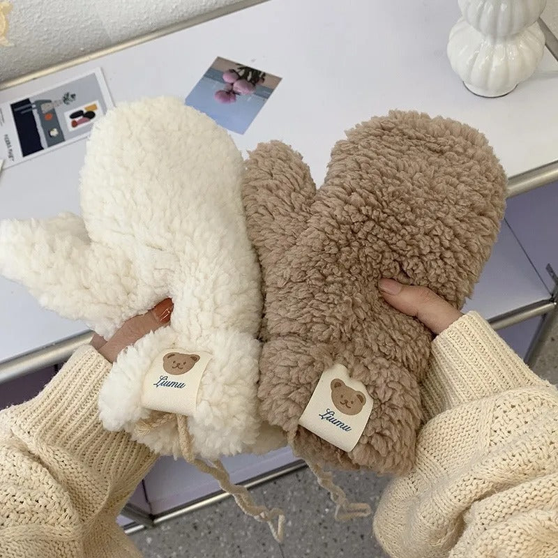Kawaii Plush Warme Handschoenen