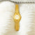 Mini Gouden Luxe Dameshorloge