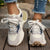 Dames Gemengde Kleuren Sneakers
