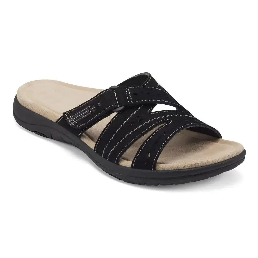 Gesneden Comfort Damesslippers