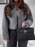Cropped winterjack voor dames