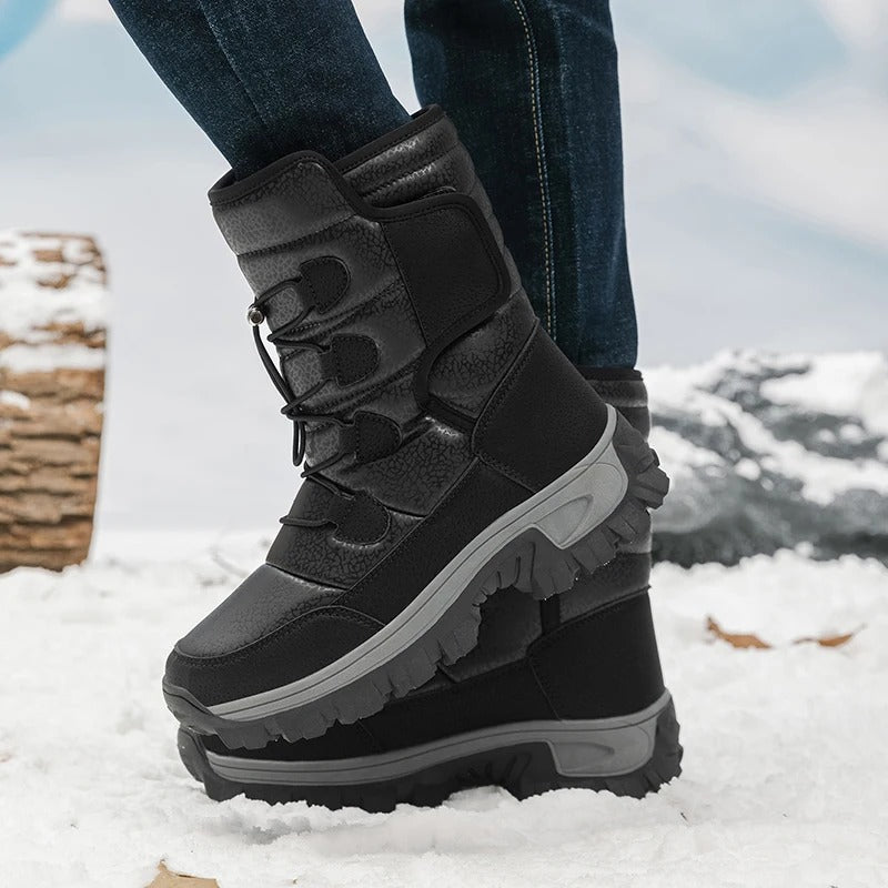 Heren Hoog Top Winter Pluche Laarzen