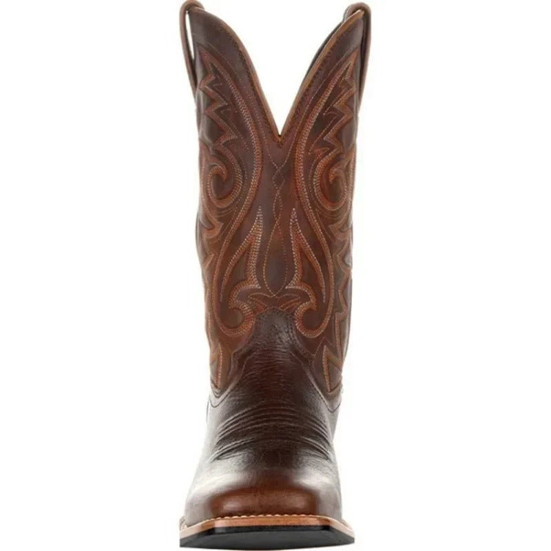 Leren cowboylaarzen voor heren