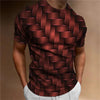 Geometrisch 3D Heren T-shirt