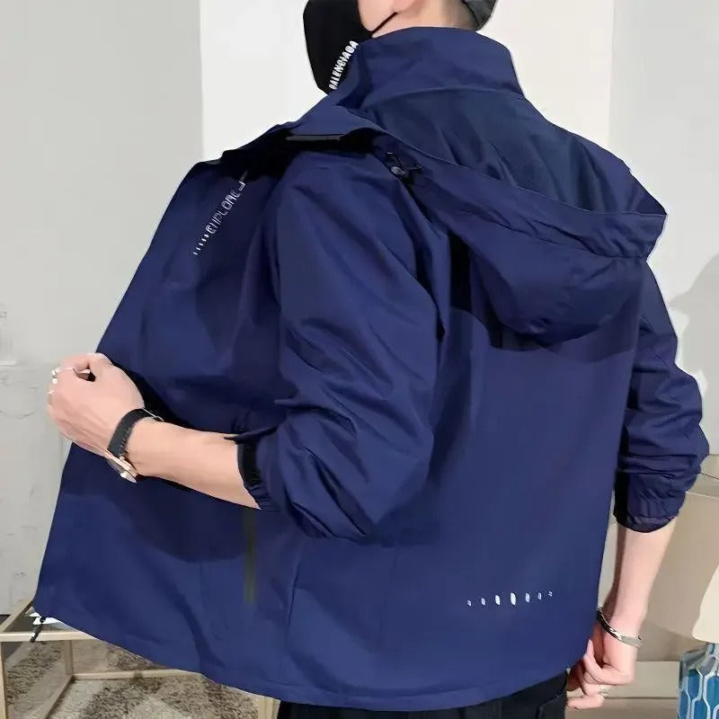 Waterdichte lichtgewicht regenjas