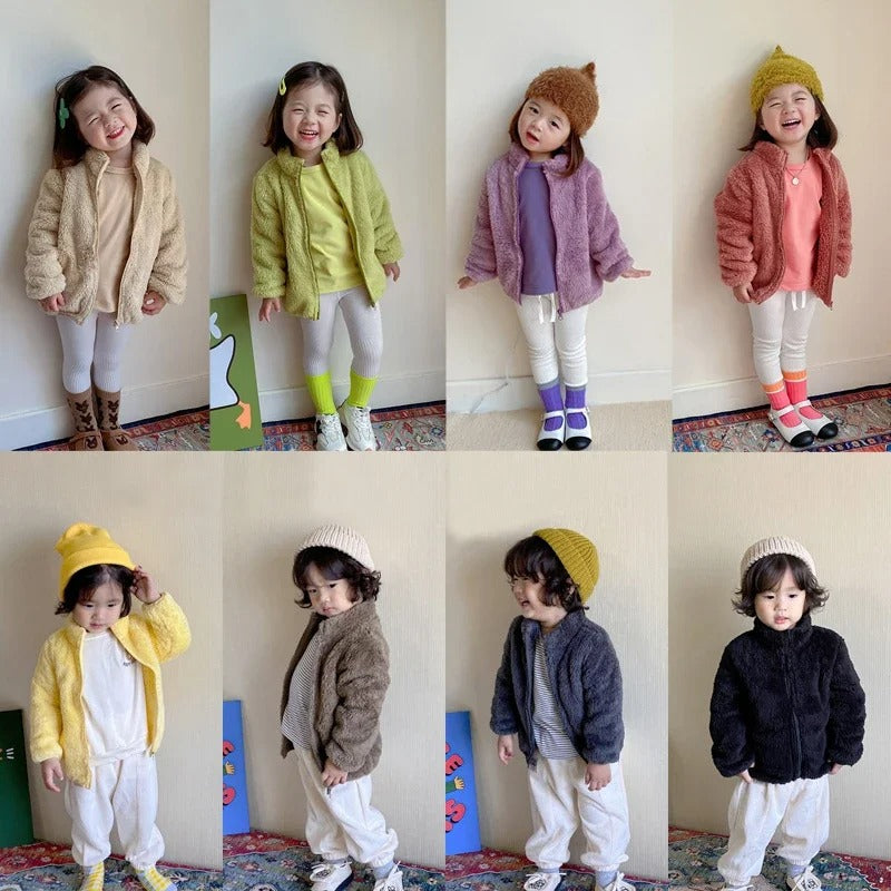 Kinder Warm Fleece Jasje