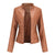 Leren Dames Motorjack
