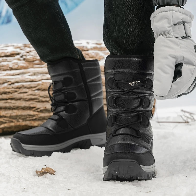 Heren Hoog Top Winter Pluche Laarzen