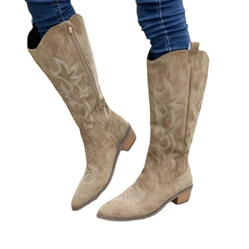 Geborduurde Western Cowboylaarzen voor dames