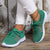 Vrouwen ademende gebreide sneakers