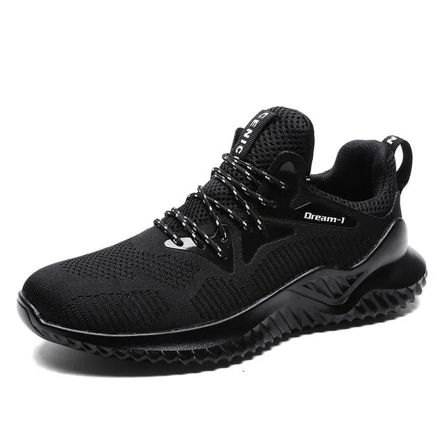 Ademende herensneakers van mesh