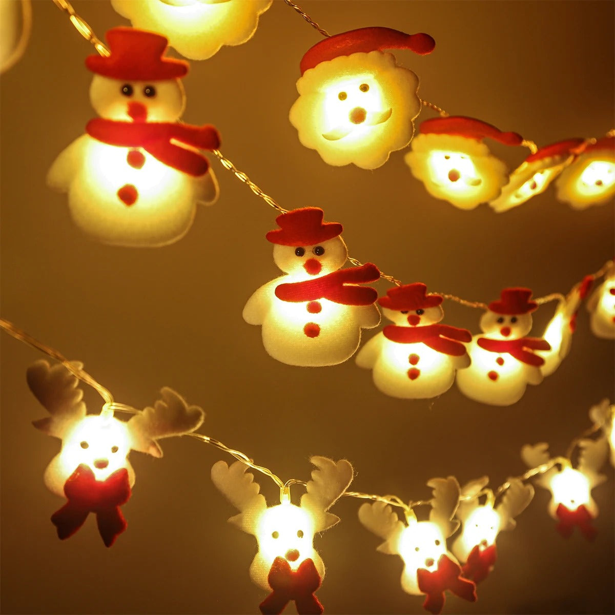 Kerstmis Geleid Strenglicht