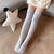 Coral Fleece Over-Knee Hoge Sokken