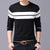 Heren O-neck Lappendeken Trui