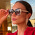 Ronde Cat Eye Zonnebril