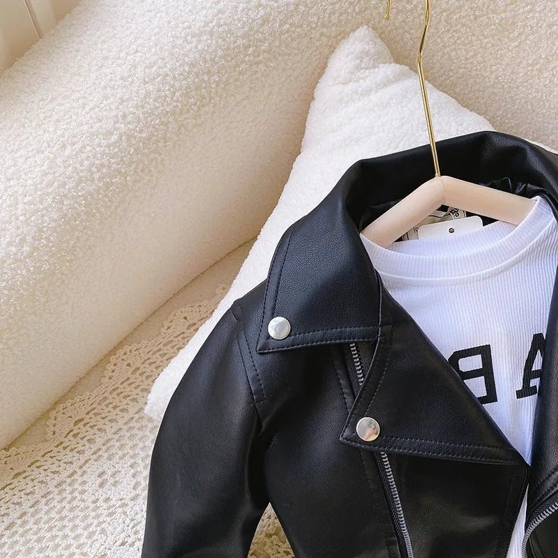 Kinder Leren Stijl Jas