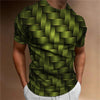 Geometrisch 3D Heren T-shirt