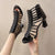 Gladiatorsandalen met hoge hakken voor dames