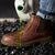 Waterdichte veiligheidsleren werkschoenen voor mannen