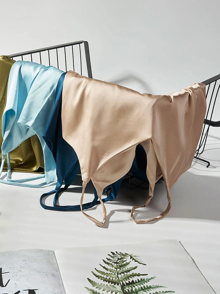 Dames Satijnen Zijden Look Tanktops